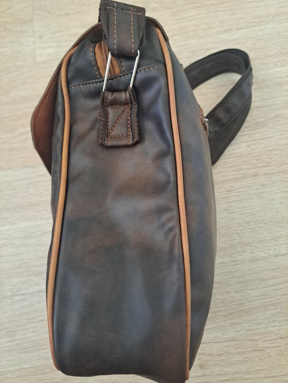 FRAGUA CONSTRUCO ONES  CAPIBARA Brown Two-Tone   Bag for Men - Picture 8 of 10